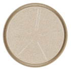 Prato Plástico Redondo Areia Grande