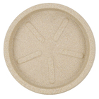 Prato Plástico Redondo Areia Pequeno