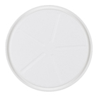 Prato Plástico Redondo Branco Extra Grande