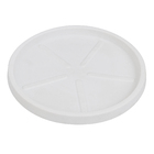 Prato Plástico Redondo Branco Grande