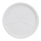 Prato Plástico Redondo Branco Grande