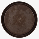 Prato Plástico Redondo Café 34cm