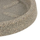 Prato Plástico Redondo Cinza 20cm