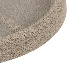 Prato Plástico Redondo Cinza 28cm