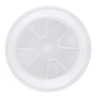 Prato Plástico Redondo Incolor 12cm