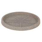 Prato Plástico Redondo Pedra Grande