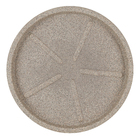 Prato Plástico Redondo Pedra Grande