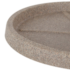 Prato Plástico Redondo Pedra Grande