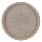 Prato Plástico Redondo Pedra Médio