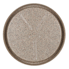 Prato Plástico Redondo Pedra Médio