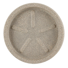Prato Plástico Redondo Pedra Pequeno