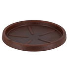 Prato Plástico Redondo Rusty Médio