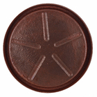 Prato Plástico Redondo Rusty Médio