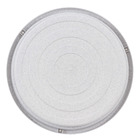 Prato Plástico Roma Redondo Cinza 26cm