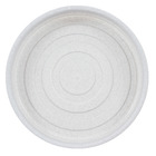 Prato Plástico Roma Redondo Cinza 31cm