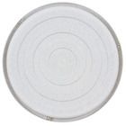Prato Plástico Roma Redondo Cinza 31cm