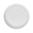 Prato Plástico Roma Redondo Cinza 9cm