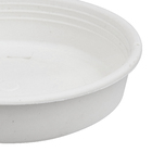 Prato Plástico Roma Redondo Cinza 9cm