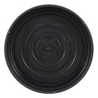 Prato Plástico Roma Redondo Preto 23cm