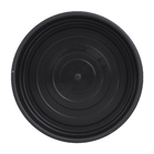 Prato Plástico Roma Redondo Preto 26cm