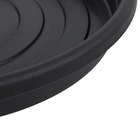 Prato Plástico Roma Redondo Preto 31cm