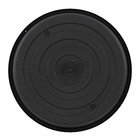 Prato Plástico Roma Redondo Preto 31cm