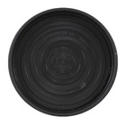 Prato Plástico Roma Redondo Preto 35cm