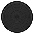 Prato Plástico Roma Redondo Preto 35cm