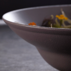 Prato Porcelana Extra Fundo Redondo 26x8,6cm Neofusion Cinza