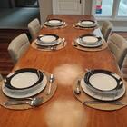 Prato Porcelana Germer Fundo Preto Redondo 23cm Nero Com Esta