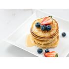 Prato Quadrado Branco Avulso Plástico Cozy Coza 20,6x2,6cm La