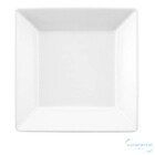 Prato Quadrado Fundo Para Refeição