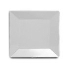 Prato Quadrado Krystalon Branco Melamina 29 Cm