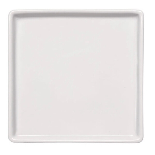 Prato Quadrado Para Refeisao Pratu De Porselana