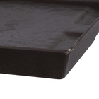 Prato Quadrado Slim 23 cm Café Japi