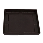 Prato Quadrado Slim 27 cm Café Japi