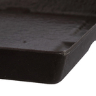 Prato Quadrado Slim 27 cm Café Japi