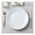 Prato Raso 24 Cm Linha Convencional Branco Porcelana Schmidt