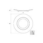 Prato Raso 25cm Canyon Porcelana Tramontina