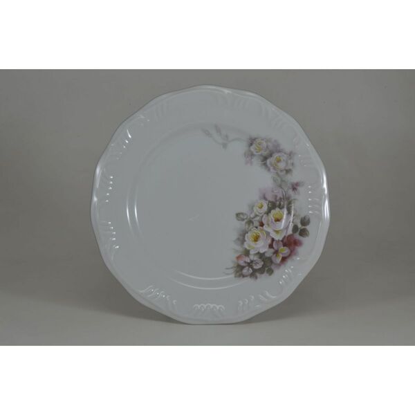 Prato Raso 26 Linha Pomerode Vitória Porcelana Schmidt