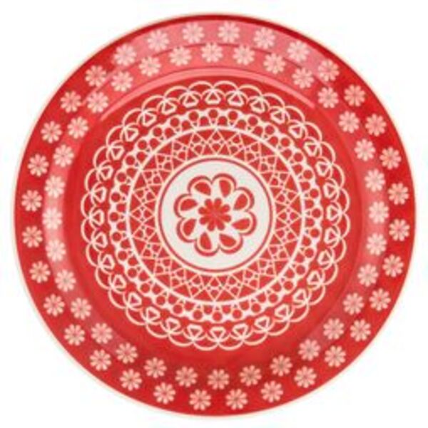 Prato Raso 26cm Renda Porcelana Oxford