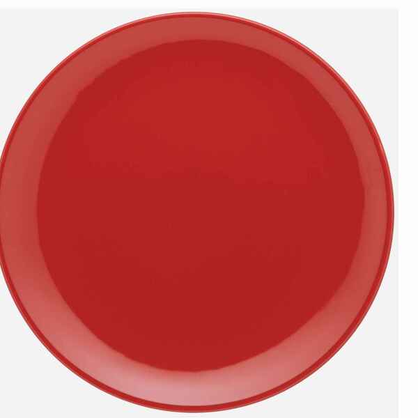 Prato Raso 26cm Unni Red Oxford