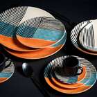 Prato Raso Abastrata Colorido