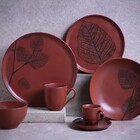 Prato Raso Bio Eco Vinho Ø27cm