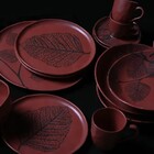 Prato Raso Bio Eco Vinho Ø27cm