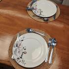 Prato Raso Branco De Porcelana Germer Redondo 27cm Garden Com