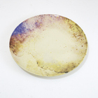 Prato raso cerâmica coup moon 27cm Porto Brasil