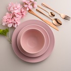 Prato Raso Ceramica Cronus Rosa Lyor 27cm