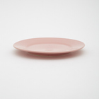 Prato raso cerâmica rosa 25cm Porto Brasil
