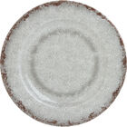 Prato Raso Com Efeito Textura 22.3cm Branco